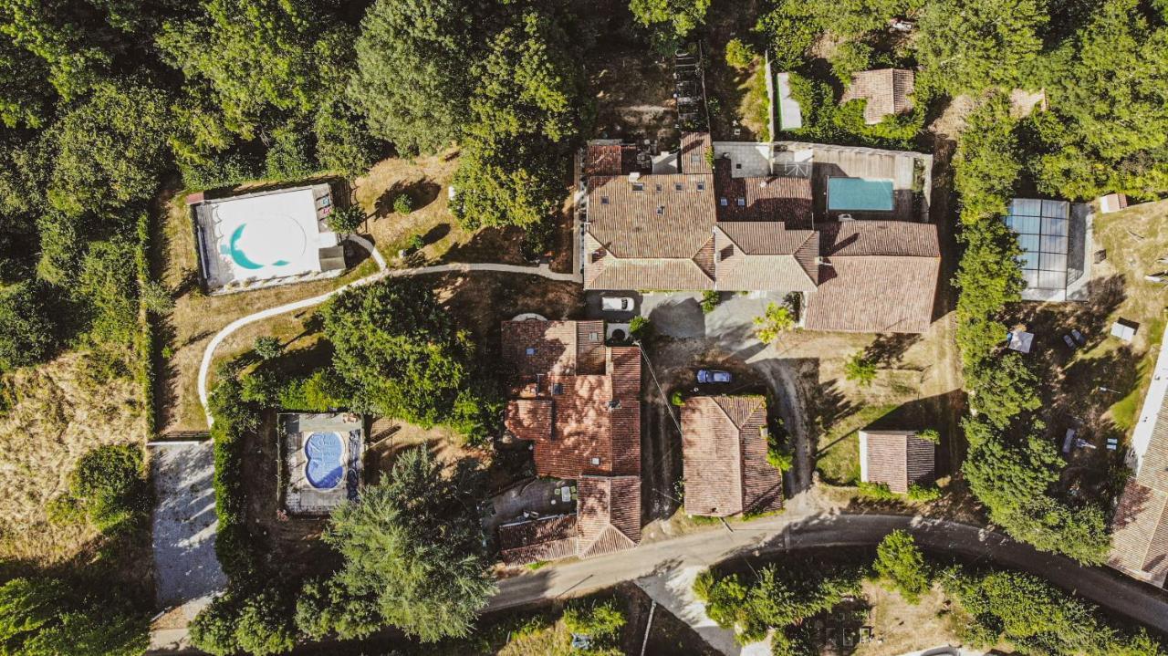 La Laujere Ivie - Gite & Piscine Privative Saint-Hilaire-du-Bois  Exteriör bild